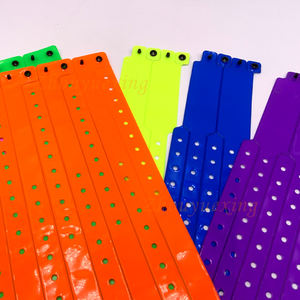 Pulsera de Vinilo Impermeable de PVC Suave y Cómoda, Pulsera de Identificación, Pulseras de Vinilo Personalizadas Baratas - Product Image 6