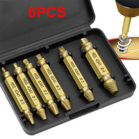 Ensemble d'extracteurs de vis endommagées Foret HSS Décapant cassé Petit Kit de retrait facile et rapide Outils électriques de démolition facile