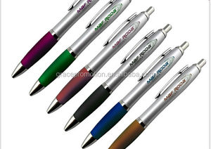 Stylo bille en plastique coloré promotionnel, léger, avec logo personnalisé imprimé pour le bureau, l'école, l'hôtel - Product Image 4