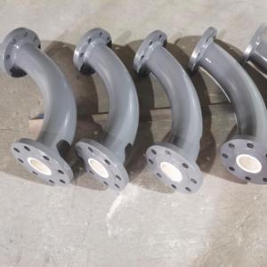 Tubo ad anello in ceramica corazzato: usura ineguagliata nelle applicazioni di manipolazione del cemento e della cenere mineraria - Product Image 6