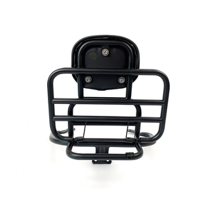 อุปกรณ์เสริมอเนกประสงค์ชั้นเก็บของด้านหลังสีดำ/พนักพิงหลังเป้สะพายหลังสแตนเลสสีดำสำหรับ <span class=keywords><strong>Vespa</strong></span> <span class=keywords><strong>gts</strong></span>/vprimavera <span class=keywords><strong>150</strong></span> - Product Image 4