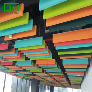 Bar Noise Reduce Felt Acoustic Ceiling PET Acoustic Panels Polyester Acoustic Sound Panels