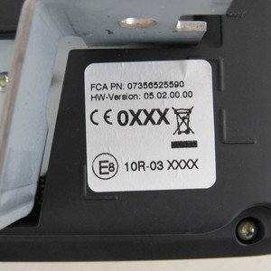 Display touchscreen 07356525590 per Fiat Tipo 2015- SW usato (68138) - Product Image 4