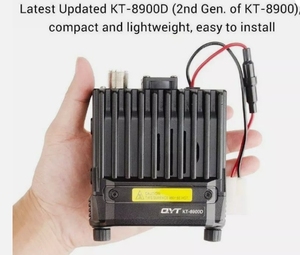 Radio mobile pour voiture <span class=keywords><strong>QYT</strong></span> KT-8900D 25W Mini VHF/UHF double bande, portée 50 km, écran couleur - Product Image 4