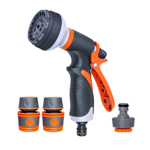 Pistola de agua de alta presión con cabezal de plástico y flujo ajustable para lavado de autos, limpieza del hogar y riego de plantas - Product Image 4