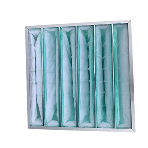 Filtre à air pour sac Jingjiu F6 490x490x380, efficacité moyenne, pour ventilation de climatisation centrale - Product Image 2