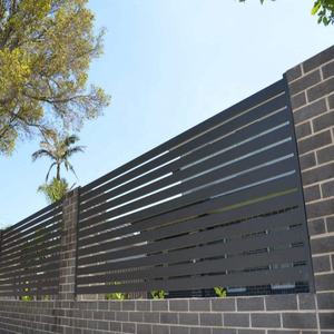 Cercas de Aluminio para Patio, Paneles de Privacidad para Jardín, Fáciles de Montar, Resistentes al Viento, Cercas de WPC para Granjas, Caballos y Villas - Product Image 3