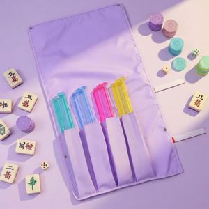 Nylon Mahjong Rack Storage Bag with Protective Sleeve 48x90cm Modern Portable Design for Promotional <b>Gifts</b> - Product Image 2