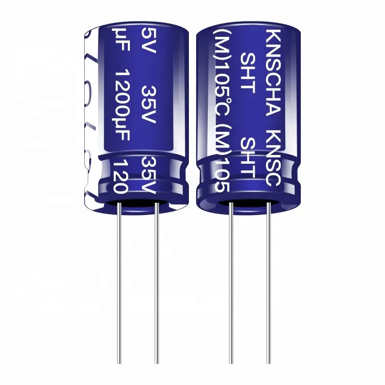 KNSCHA Factory Radial electrolytic capacitor 10x13mm 6.8uf 400v Aluminum Electrolytic Capacitors