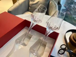 Cristaux pour flûtes, ensemble cadeau réutilisable de style américain - Product Image 5