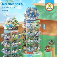 Fournisseur direct d'usine, petites pièces en plastique ABS, blocs de construction, robot, avion, voiture, jouet éducatif pour enfants, modèle de capsule, jouet