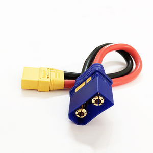 QS8S kabel ekstensi QS8-S antipercikan biru, kabel ekstensi QS8S hitam antipercikan untuk pria dan wanita - Product Image 5