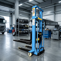 Prix d'usine, transpalette électrique 1000 kg, hauteur de levage 1,3 m, télécommande