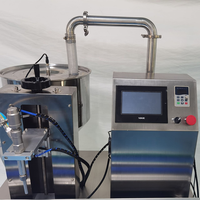 Machine de remplissage semi-automatique pneumatique PLC à engrenages de haute précision et économique pour bouteilles de boissons, d'huile de CBD et de verre pour moteurs 20