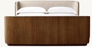 Muebles de Dormitorio de <span class=keywords><strong>Madera</strong></span> de Lujo, Cama Queen Size Hecha a Mano y Personalizada - Product Image 4