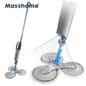 Mopa Plana Mágica 3 en 1 de Microfibra Masthome, Fácil de Limpiar, para el Hogar, de Venta Caliente - Product Image 1