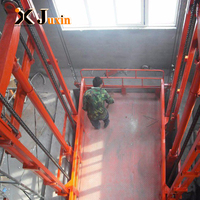 Plateforme élévatrice industrielle robuste pour marchandises, élévateur hydraulique efficace pour le transport de marchandises, plateforme de manutention durable pour atelier de fabrication