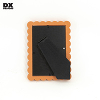 Cadre photo en bois MDF 5x7 de style nouveau DX Designs, cadre photo en perles MDF laqué