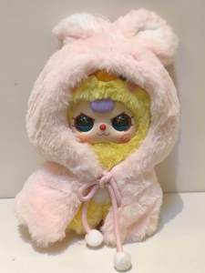 Nuevo, 100% Original, 6 Piezas/Caja, Muñecos de Vinilo de la Serie Baby Three I'm Not a Warrior, Cajas Ciegas BB3, Lindos Llaveros Colgantes - Product Image 5