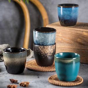 Taza de Café de Cerámica Retro Creativa Japonesa, Fabricada a Mano con Acabado de Horno a Alta Temperatura, Capacidad de 150 ml - Product Image 1