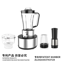 Gelukkige Partner Commerciële Heavy Duty Goedkoopste Blender Vruchtensap Blender 4 In 1 Smoothie Blender