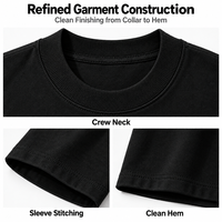 T-shirt graphique personnalisé pour homme, coupe ample, col rond, manches courtes, avec grande impression artistique pour le développement de la marque