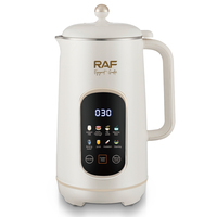 RAF Professional 1.5L Sojamelkmaker 30000 RPM Multifunctionele Blender 48 Bladen Verwarmende Sojamelkmachine R.7150