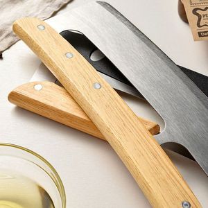 Cortador de <span class=keywords><strong>Pizza</strong></span> Directo de Fábrica, Mango de Madera, Cortador de <span class=keywords><strong>Pizza</strong></span> Semicircular de Acero Inoxidable - Product Image 2