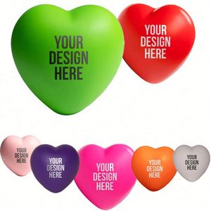 Wholesale Heart-Shaped Anti Stress Ball Custom Manufacturers' Anti-Pressure Love Ball Hot Selling Promotional Toys - Product Image 4