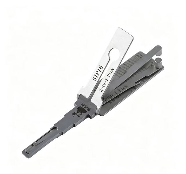 Li Zhiqin - SIP16 Maserati Car Key Reading and Unlocking Tool - Side Milling - Li's Two-in-One