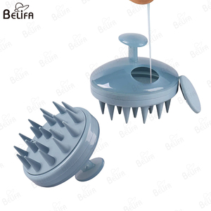 Venta al por mayor Cepillo de pelo Cabeza de silicona Peine Champú Cepillo Cuidado del cuero cabelludo Cepillo masajeador de cabello - Product Image 5