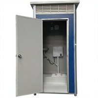 Toilettes portables en panneaux sandwich, installation facile, design durable et écologique pour les lieux sportifs, les espaces publics et les parcs