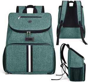 Дорожная сумка для собак, рюкзак для принадлежностей для домашних животных, рюкзак для путешествий для собак с 2 силиконовыми складными мисками и 2 корзинами для еды. - Product Image 2