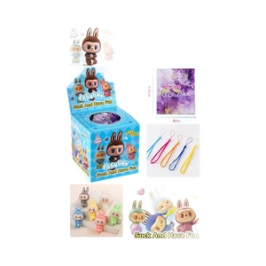 Caja Sorpresa Labubu, 24 Piezas, Llavero de Peluche de Goma Suave, Juguete Coleccionable para Niños y Jóvenes - Product Image 5