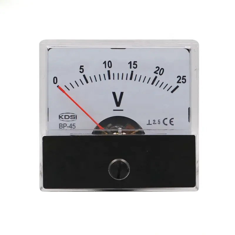 Yüksek Hassasiyetli Analog Multimetre DC 25 V Voltmetre Volt Metre Fiyat