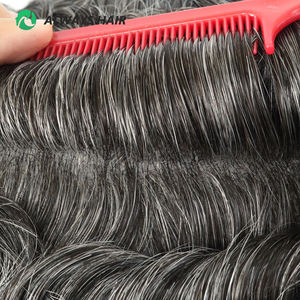 Parrucchino per Uomo con <span class=keywords><strong>Base</strong></span> in Mono 8x10, Onda Naturale, Lunghezza <span class=keywords><strong>6</strong></span> Pollici, Densità 120%, <span class=keywords><strong>Capelli</strong></span> Indiani - Product Image 2