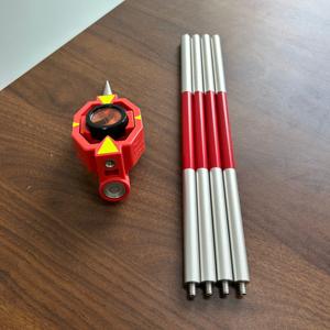 Survey Equipment <strong>Mini</strong> <strong>Prism</strong> 17.5mm With Four Pole Micro Lens GMP111 High Precision Glass <strong>Prism</strong> Total Station Accessory - Product Image 2