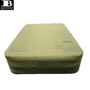 Matelas Gonflable Queen Size avec Pompe Électrique Intégrée Bonflag – <span class=keywords><strong>Lit</strong></span> <span class=keywords><strong>d</strong></span>'Air Tactique Surélevé pour Camping en Plein Air et Hôtes à Domicile - Product Image 3