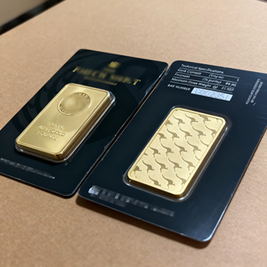 แท่งโลหะคุณภาพสูง 2.5 กรัม 5 กรัม 10 กรัม 20 กรัม 50 กรัม 100 กรัม แท่งทองคำ 1 ออนซ์ สวิตเซอร์แลนด์ ของขวัญนำโชค บรรจุภัณฑ์ปิดผนึก มีหมายเลขที่แตกต่างกัน - Product Image 1