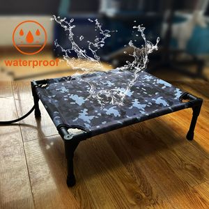 Pour <span class=keywords><strong>Amazon</strong></span> Pet <span class=keywords><strong>lit</strong></span> surélevé confortable doux <span class=keywords><strong>chien</strong></span> chat coussin chauffant plusieurs Options <span class=keywords><strong>de</strong></span> tissu pour le Camping d'hiver Carton à motif solide - Product Image 4