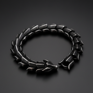 Cadena de Espina de Dragón de Acero Inoxidable Yunnique, Joyería Vikinga para Hombre, Sólida, Duradera, Retro, de Alta Calidad, Estilo Vintage, Metal Pesado - Product Image 1