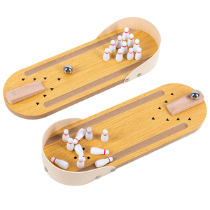 Jouets <span class=keywords><strong>de</strong></span> <span class=keywords><strong>Bowling</strong></span> en Bois Portables, <span class=keywords><strong>Jeux</strong></span> d'Extérieur pour 5-7 Ans, Petite Taille, Forme <span class=keywords><strong>de</strong></span> Balle Unisexe pour Distributeur <span class=keywords><strong>de</strong></span> <span class=keywords><strong>Jeux</strong></span> Éducatifs - Product Image 5