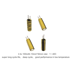 可充电钛酸锂HTC1030 2.4v 100毫安时lto电池锂离子电池 - Product Image 3