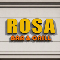 Panneau publicitaire lumineux LED personnalisé pour boutique de grillades, étanche, lettres 3D lumineuses, enseigne extérieure pour entreprise