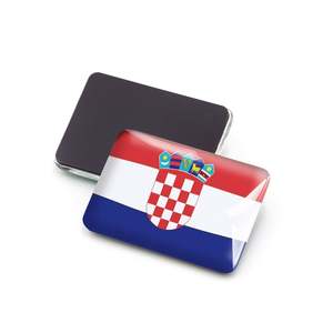 Imán de metal para nevera con foto personalizada, abridor de botellas de hojalata de 40*125mm, recuerdo turístico de Croacia, imán de nevera de metal. - Product Image 3