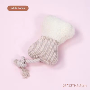 Juguete de Cuerda de Algodón para Perros, con Sonido, para Limpieza Dental, Consumo de Energía, Compañero de Juego, para Morder y Jugar Solo - Product Image 5