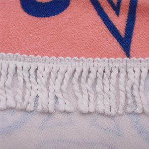 <span class=keywords><strong>Serviette</strong></span> de <span class=keywords><strong>plage</strong></span> en microfibre avec pompon, couverture de Pizza, Design personnalisé, Mandala imprimé, grande <span class=keywords><strong>serviette</strong></span> de <span class=keywords><strong>plage</strong></span> - Product Image 4