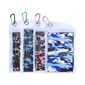 ठंडे रेशम पॉलिएस्टर डबल रंग ठंडा बर्फ तौलिया नए डिजाइन खेल तौलिया - Product Image 3