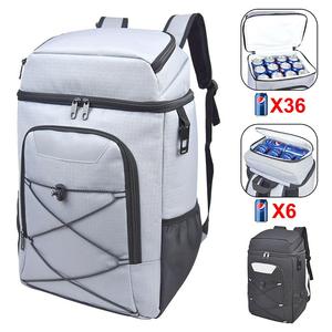 FOCUS Logo Large Capacity Cooler Backpack Waterproof Promotional Backpack Made Recycled RPET Material for Picnics Outdoor