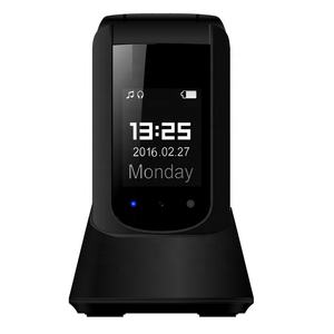 Téléphone <span class=keywords><strong>portable</strong></span> 2G à double écran, clavier rabattable, pour personnes âgées, quadri-bande, double SIM, FM, <span class=keywords><strong>SOS</strong></span>, grandes polices, grand volume - Product Image 2